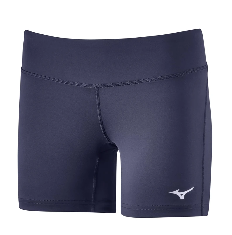 Mizuno Women's Victory 5" Inseam Volleyball Shorts, Navy, M - Image 1