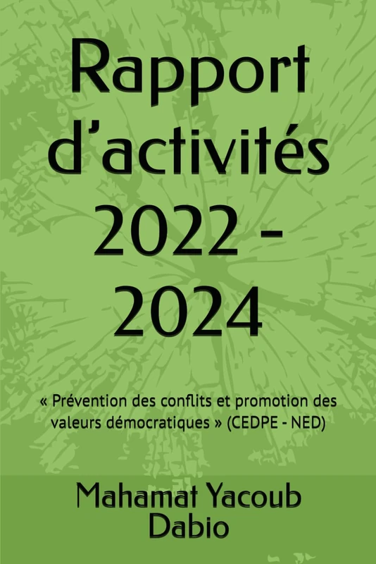 Rapport d’activités 2022 - 2024: « Prévention des conflits et promotion des valeurs démocratiques » (CEDPE - NED)