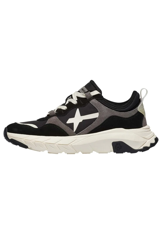 w6yz Men's Next-m. Oxford Flat, Black, 8.5 UK
