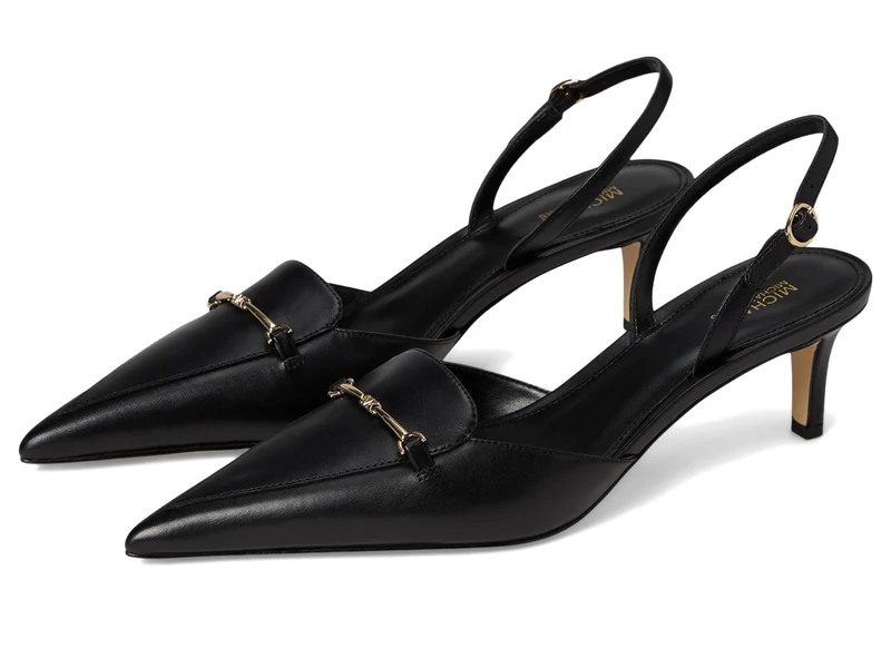 Michael Kors 40R5LEMP1L-001 Lena Sling Pump Women Black UK 6
