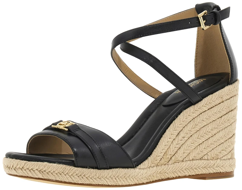 Michael Kors 40R5MAMS2L-001 MANDY WEDGE Women BLACK UK 7