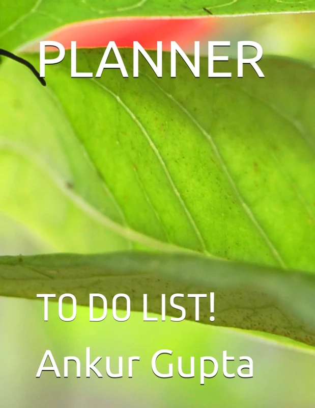 PLANNER: TO DO LIST!