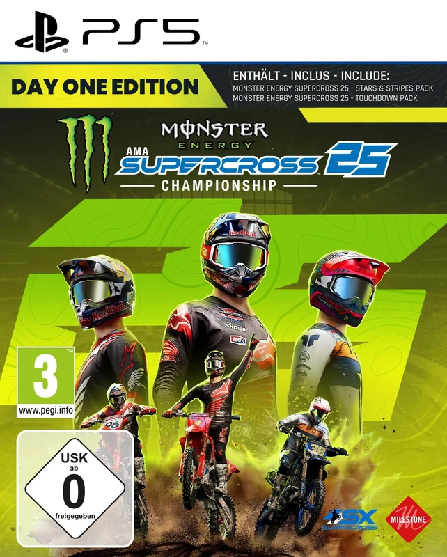 Monster Energy Supercross 25 - The Official Video Game Day One Edition (PS5)