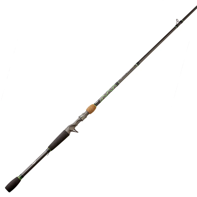 Uncatchable Bass Cast Rod,6'6",8-12lb,Med, Bass Act