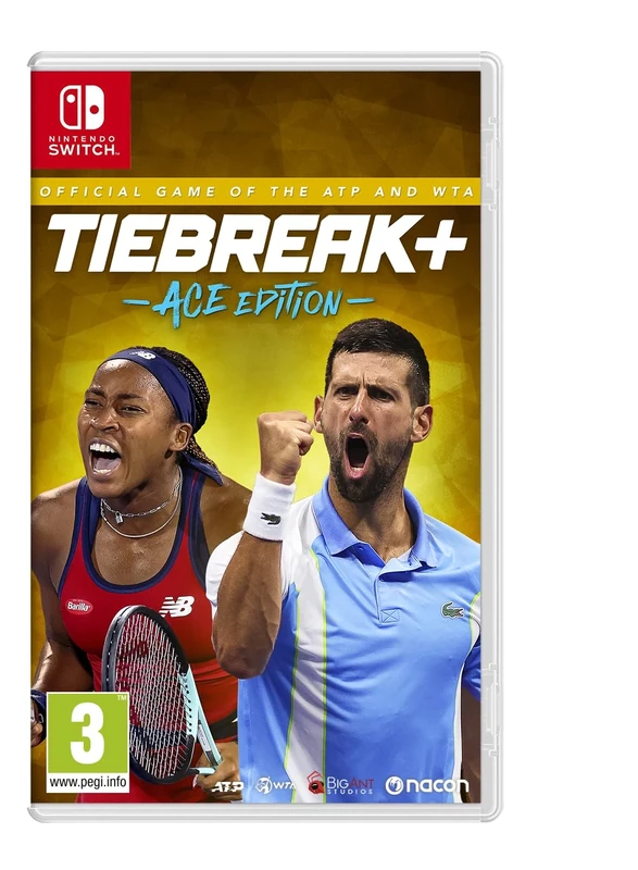 TIEBREAK+: Official Game of the ATP and WTA - ACE Edition (Nintendo Switch)