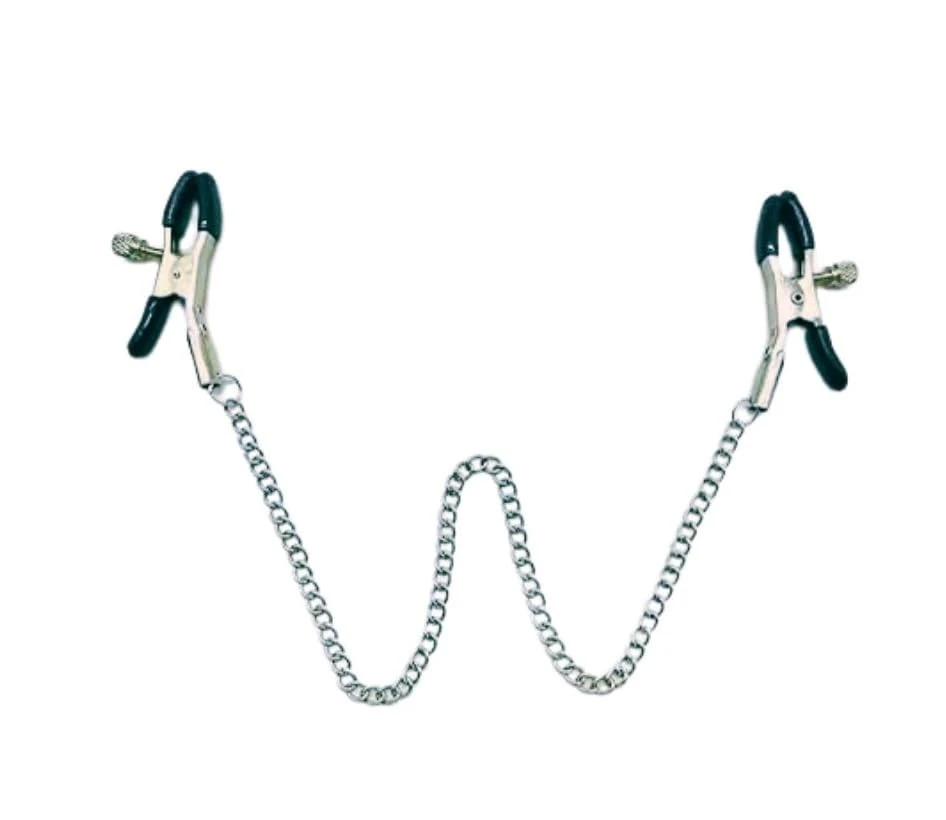 Adjustable Nipple Clamps for Men and Women Adjustable Pressure Breast Clamps BDSM Non-Piercing Decorative Clips Fashion Accessories Nipple_Clamps_2_v2