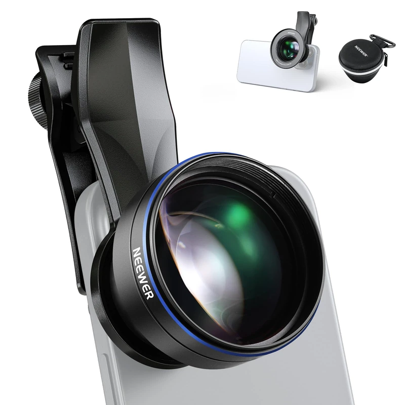 NEEWER 105mm Macro Lens with 17mm Thread Lens Clip for Phone, LS-26 PRO