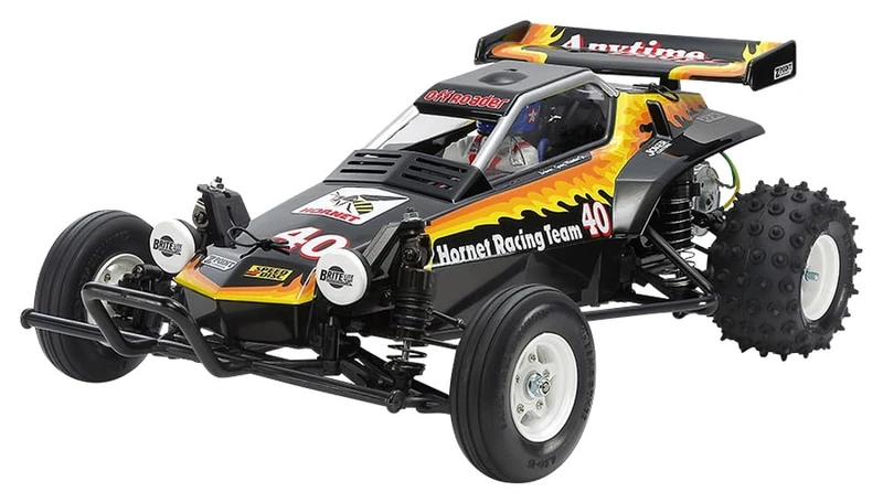 TAMIYA 58742 1:10 RC Hornet EVO Remote Control Car, Vehicle, Model Building, Assembly, Hobby, RC Kit, Unpainted - Image 1