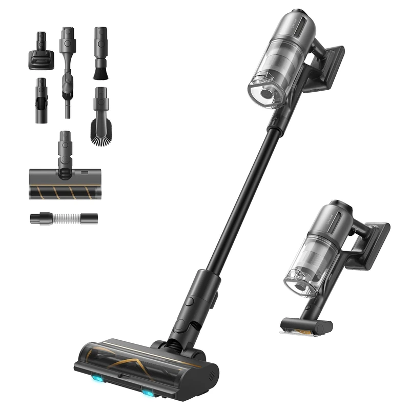 dreame Z30 Cordless Vacuum Cleaner, Smart Stick Vacuum for Multi-Surface Cleaning, 28,000PA / 310AW Suction with Dual Brushes, Pet Deshedding Tool, Long Runtime, Ideal for Hard Floor