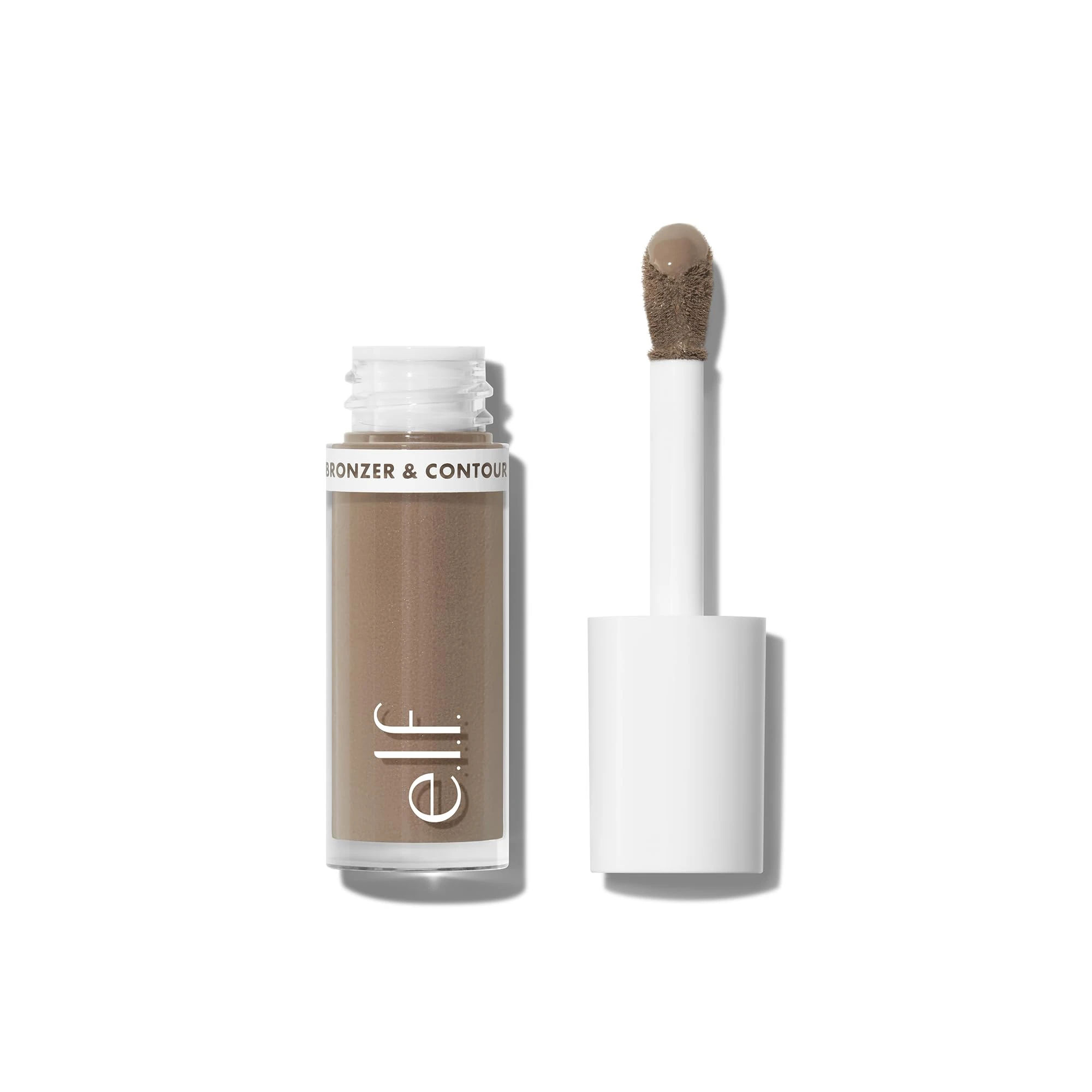 e.l.f. Camo Liquid Bronzer & Contour, Highly Pigmented, Natural-Looking Glowy Finish, Long-Lasting, Rounded Applicator, Vegan & Cruelty-Free, 1 Fair