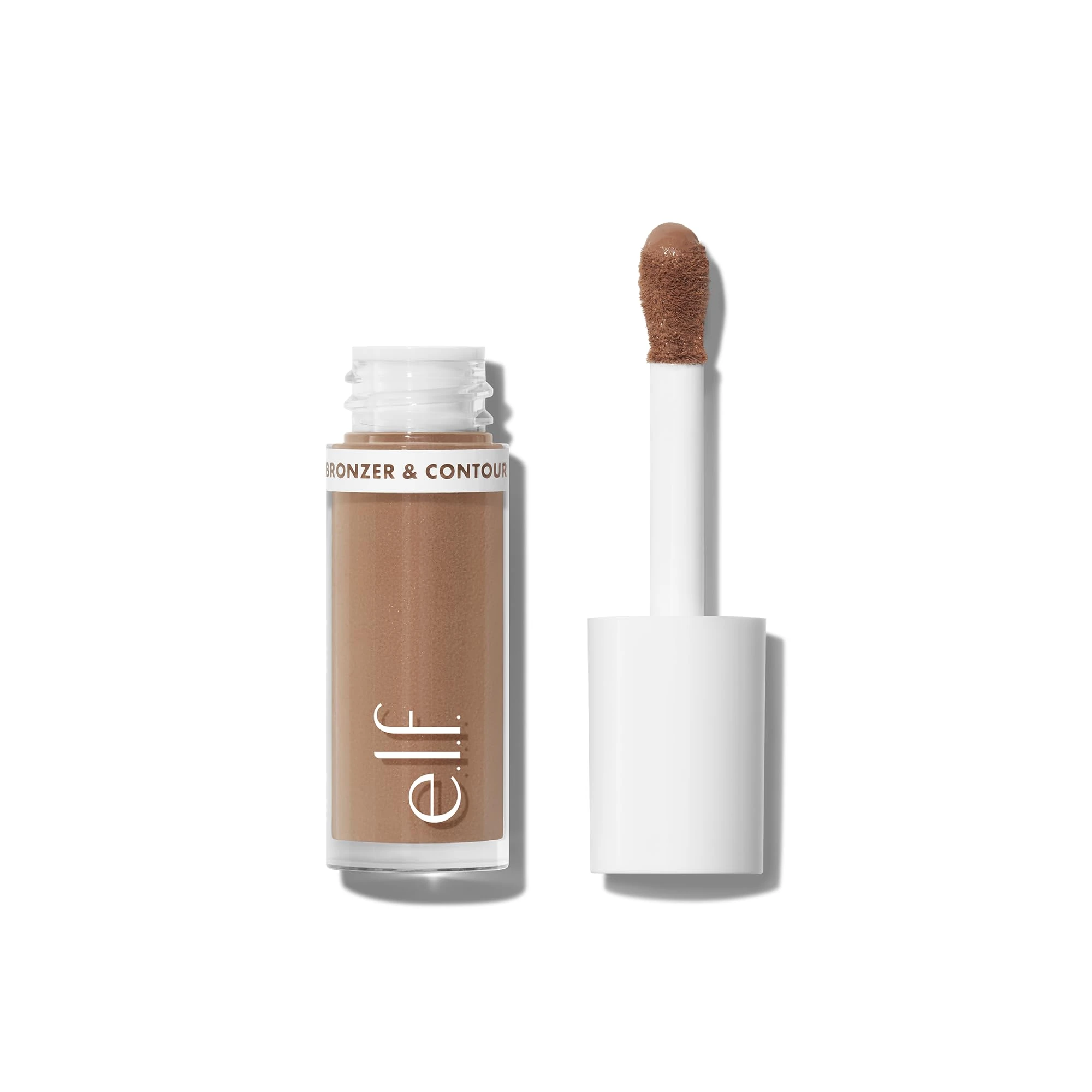 e.l.f. Camo Liquid Bronzer & Contour, Highly Pigmented, Natural-Looking Glowy Finish, Long-Lasting, Rounded Applicator, Vegan & Cruelty-Free, 2 Fair/Light