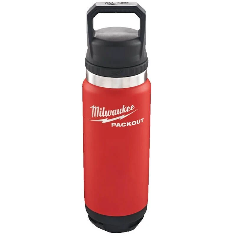 Milwaukee PACKOUT Bottle 710ml Chug Lid Red