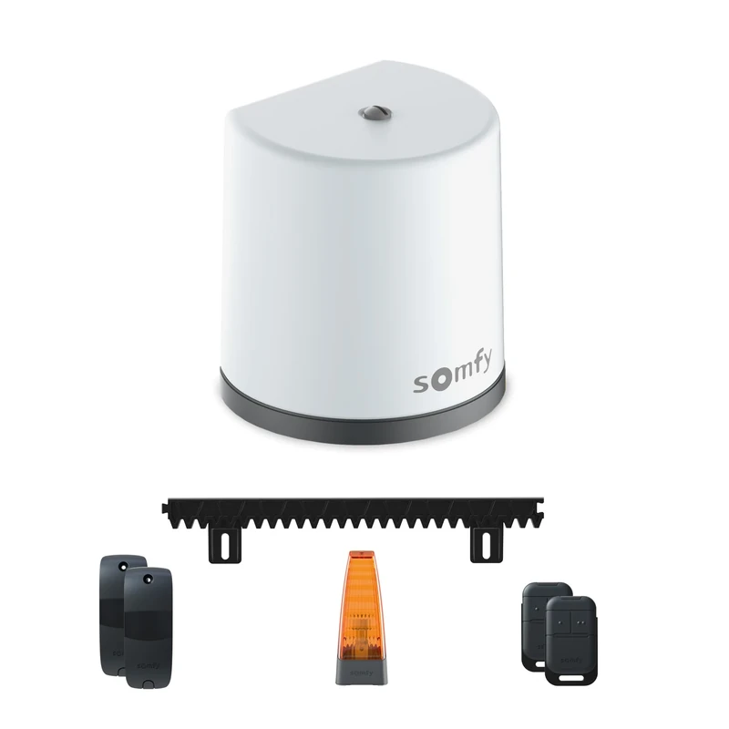 somfy 1246277 Freevia Essential Sliding Gate Motor, Grey