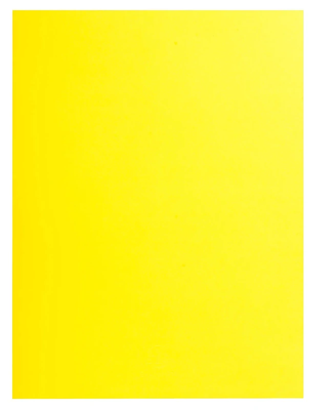 Exacompta - Ref 415009E - Box of 250 Rock''S Double Pocket folders 210 g/m² - Bright Colours - PEFC™ Certified folders - Size 24 x 32 cm for A4 Size documents - Lemon Yellow