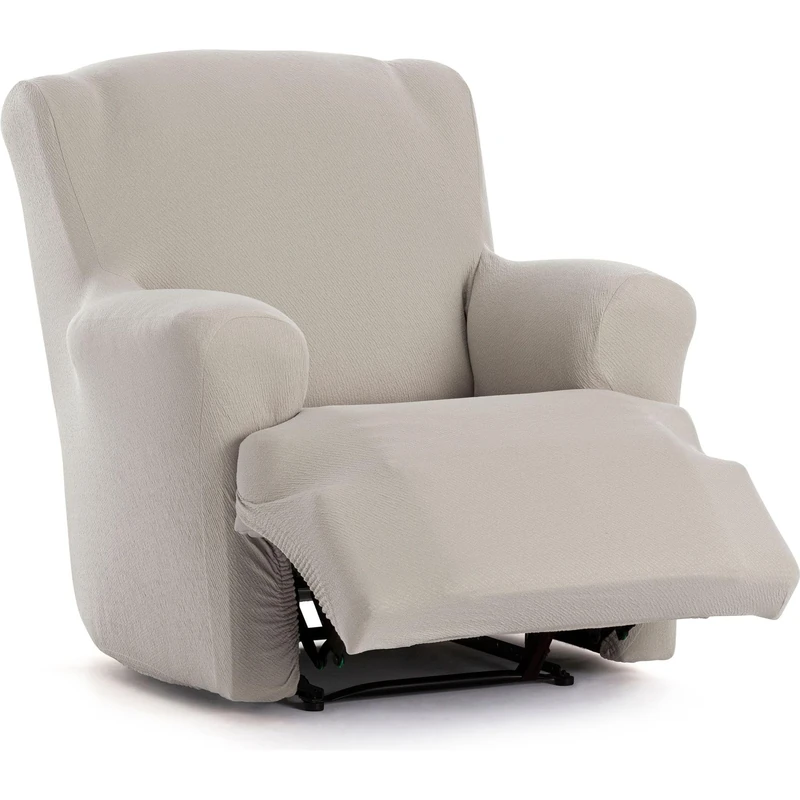 ECOMMERC3 | One-Piece Bi-Elastic Foot Together Relax Armchair Cover – Sofa Cover Feet Together Relax Colour Linen Fit Foams - Image 1