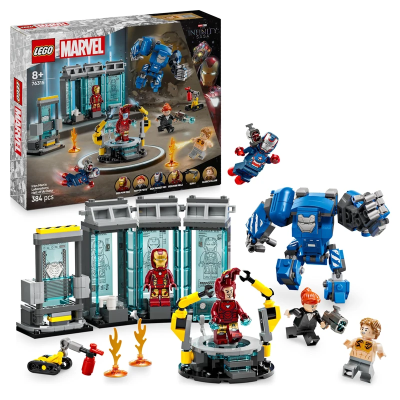 LEGO Marvel Iron Man's Laboratory: Hall of Armour 76315