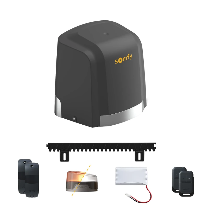 somfy 1246284 Slidymoove 300 Sliding Gate Motor, Grey