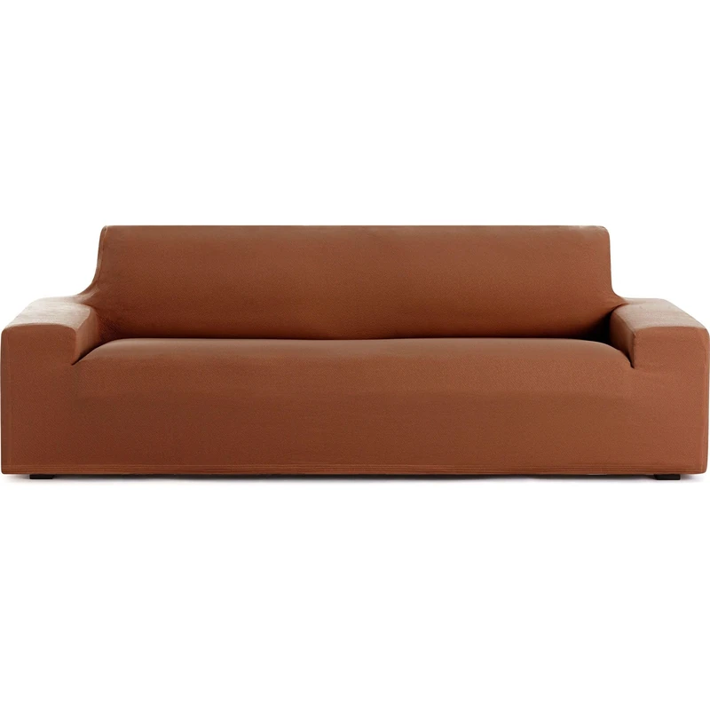 ECOMMERC3 Bi-Elastic Breathable Sofa Cover Size 3 Seater – Non-Slip Fit Sofa Cover, Easy to Put on and Remove, Includes Fastening Foams - Image 1