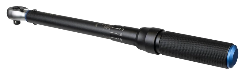 Sealey Calibrated Micrometer Style Torque Wrench 3/8" Sq Drive 20-120Nm - Premier Black - STW903B