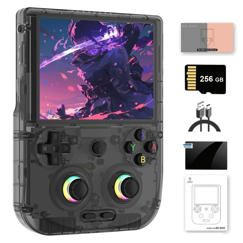 NULA RG406V Retro Handheld Console - Android 13, 8GB RAM