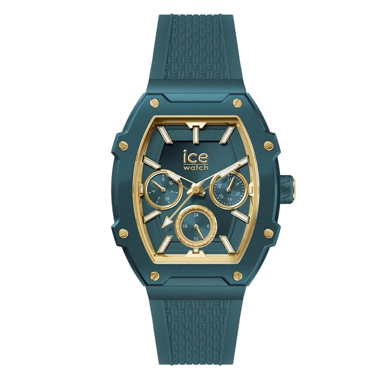 ICE-WATCH - ICE boliday Verdigris Alu - Women's Wristwatch in Aluminium with Silicon Strap - 023805 (Small)