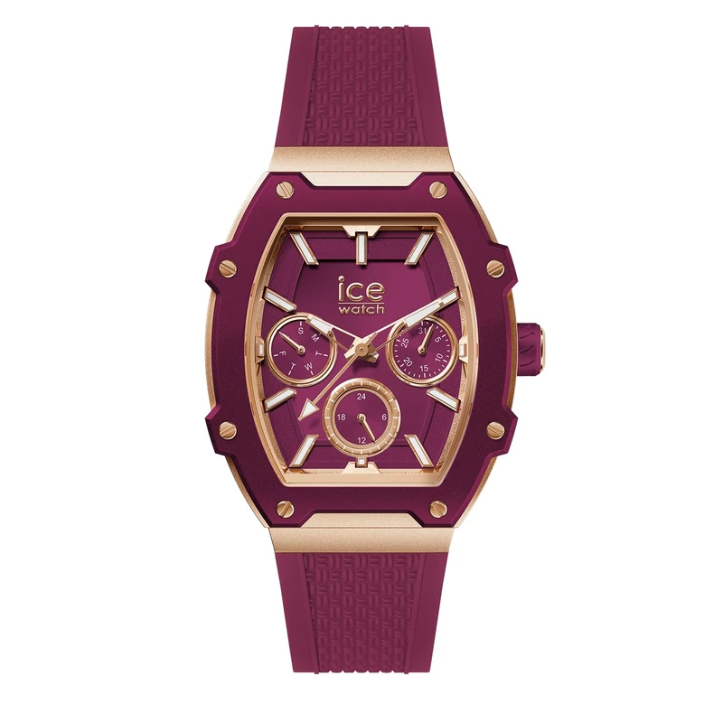 ICE-WATCH - ICE boliday Magenta Alu - Women's Wristwatch in Aluminium with Silicon Strap - 023806 (Small)