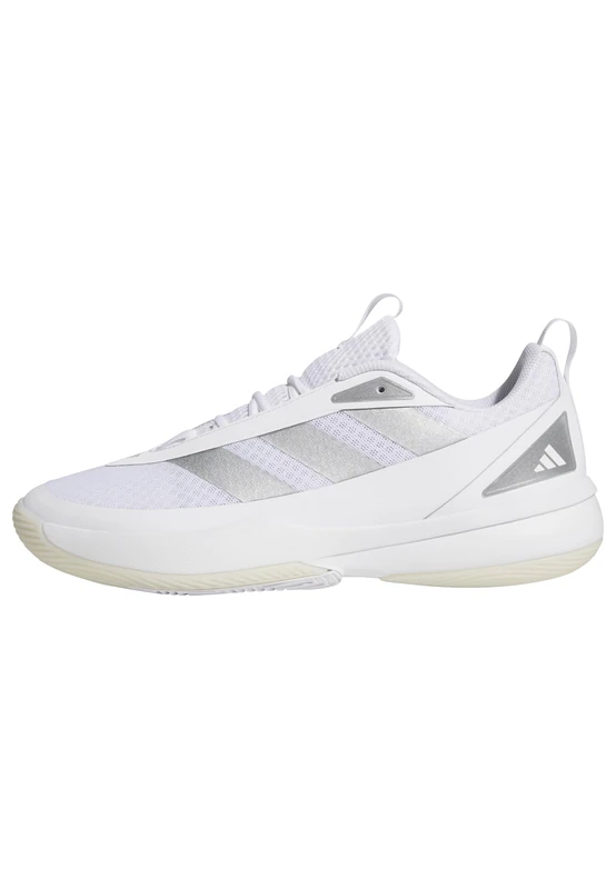 adidas Unisex Front Court Shoes, FTWR White/Silver met./FTWR White, 7.5 UK - Image 1