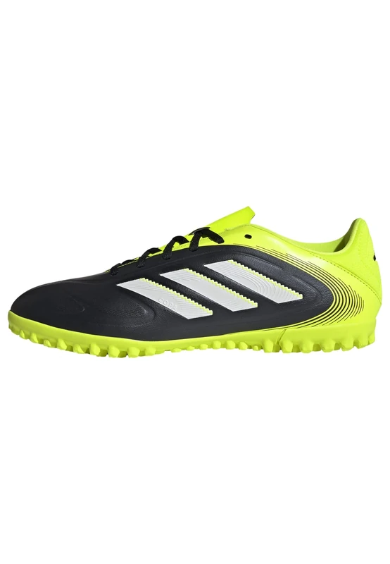 adidas Unisex COPA Pure III Club Turf Football Boots, core Black/FTWR White/Lucid Lemon, 9 UK