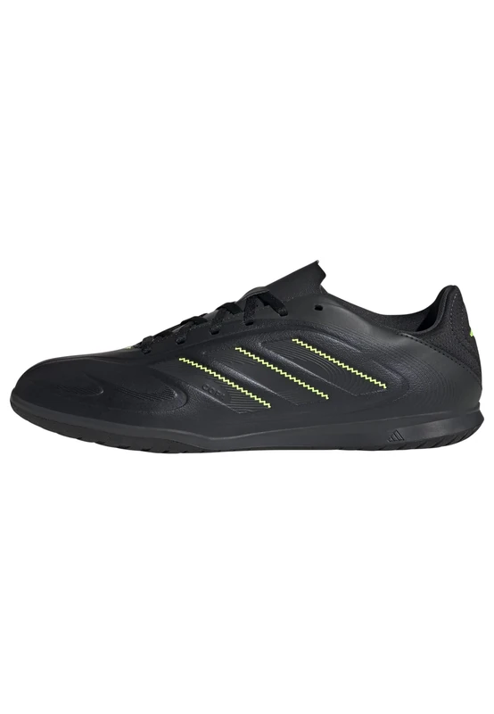 adidas Unisex COPA Pure III Club Indoor Football Boots, core Black/DGH Solid Grey/Lucid Lemon, 11 UK