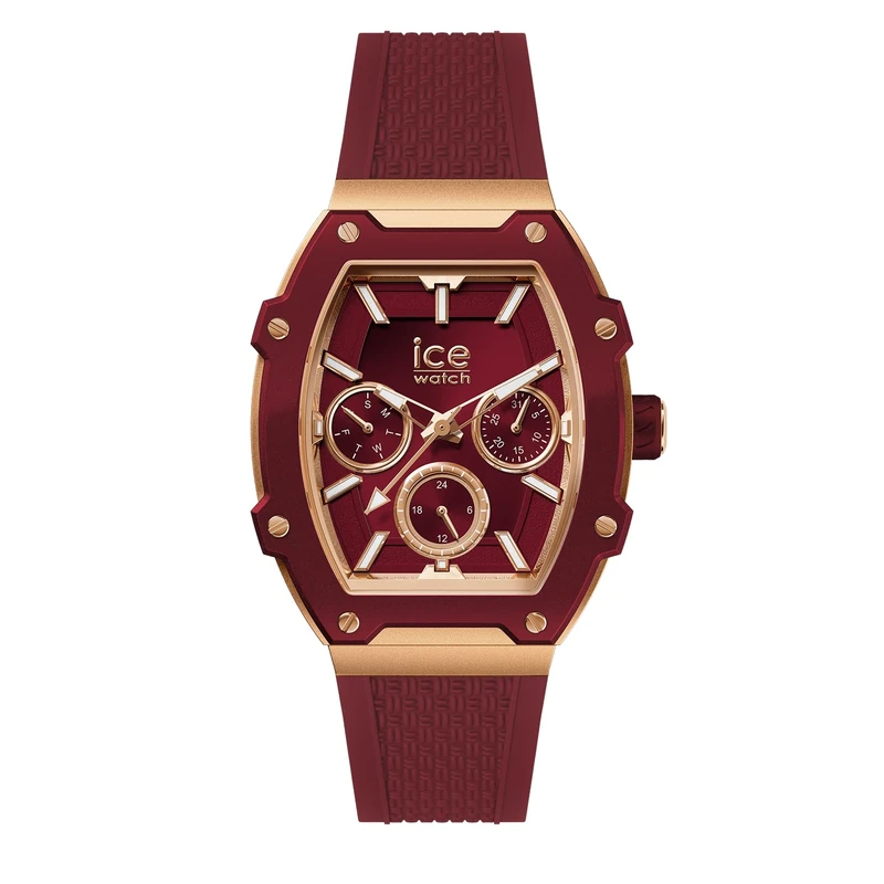 ICE-WATCH - ICE boliday Peach Cherry Alu - Women's Wristwatch in Aluminium with Silicon Strap - 023803 (Small)