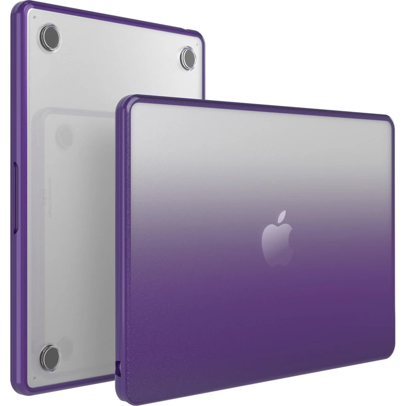 OtterBox MacBook Case for Apple MacBook Air M2/2022 & M3/2024-13", Shockproof, Drop Proof, Ultra-Slim, Protective Case, Tested to Military Standard, Purple