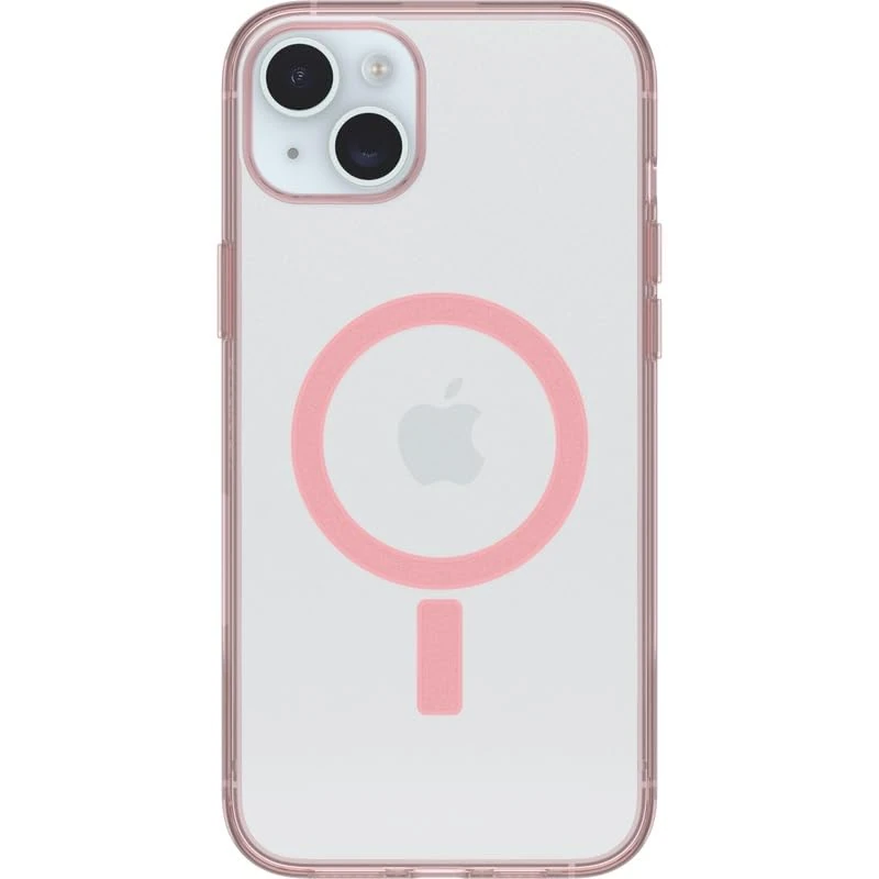 OtterBox Clear Case Series with MagSafe for iPhone 15 Plus, Shockproof, Drop Proof, Ultra-Slim, Protective Case, 3x Tested to Military Standard, Anemone - Image 1
