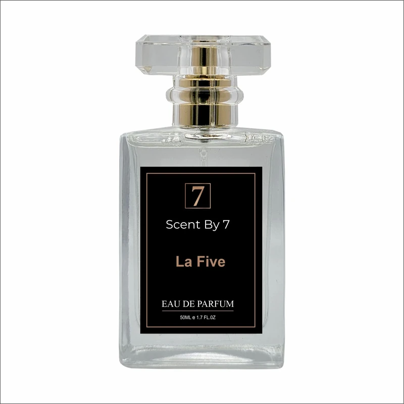Le Five (C No..5) a Floral Aldehyde Perfume for Women - 50ml | Long Lasting Fragrance with Notes of Aldehydes, Ylang-Ylang, Neroli, Bergamot, Peach, Iris, Jasmine, Rose, Sandalwood & Vanilla