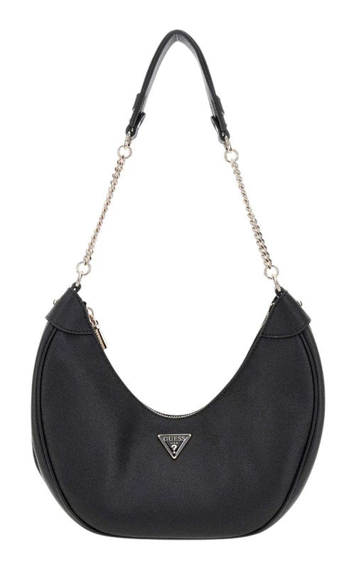 GUESS Women Fedora hobo Shoulder Bag, Black, One Size - Image 1