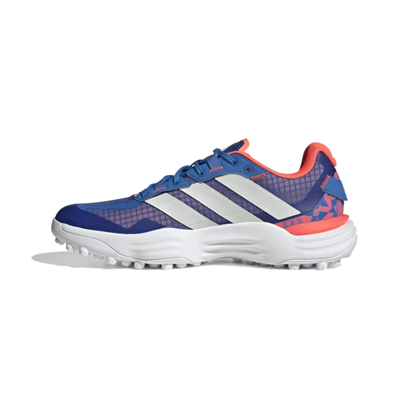 adidas Unisex Adipower Hockey 3 Shoes, Bright Royal/Zero Metalic/Cloud White, 13.5 UK