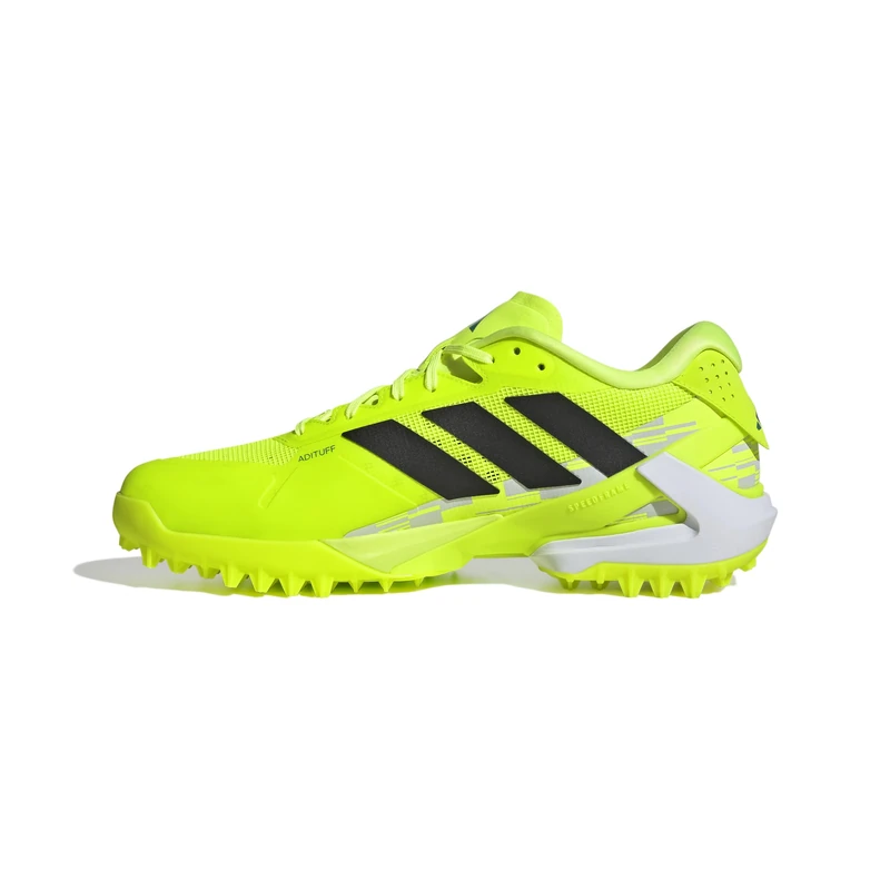 adidas Unisex Adizero LUX 3 Hockey Shoes, Lucid Lemon/core Black/Dash Grey, 6.5 UK - Image 1