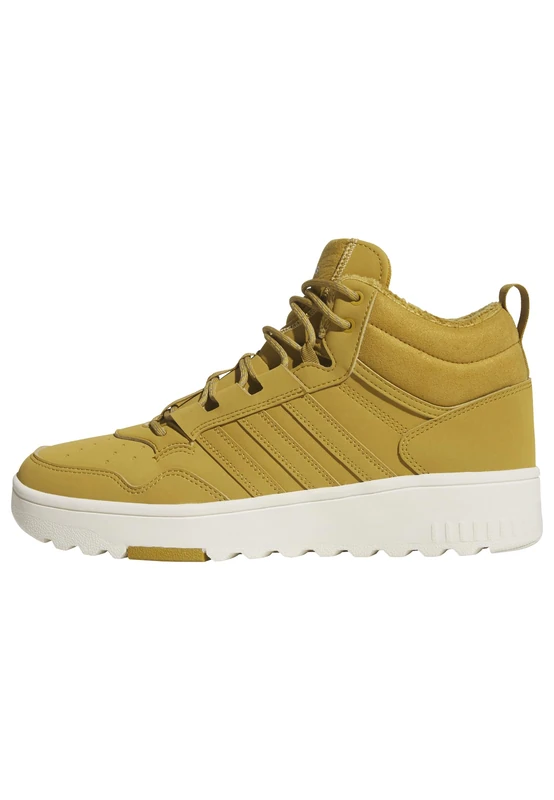 adidas Unisex Hoops 4.0 Mid Shoes, Preloved Bronze/Off White/Off White, 8.5 UK