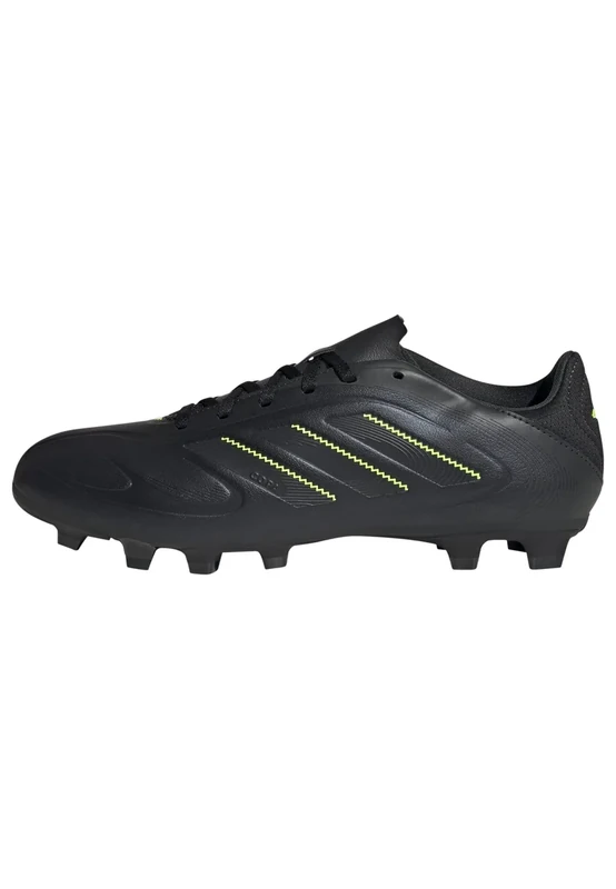 adidas Unisex COPA Pure III Club Firm Ground/Multi Ground Football Boots, core Black/DGH Solid Grey/Lucid Lemon, 6 UK