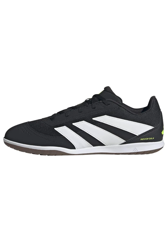 adidas Unisex Predator Club Indoor Sala Football Boots, core Black/FTWR White/Lucid Lemon, 10.5 UK - Image 1