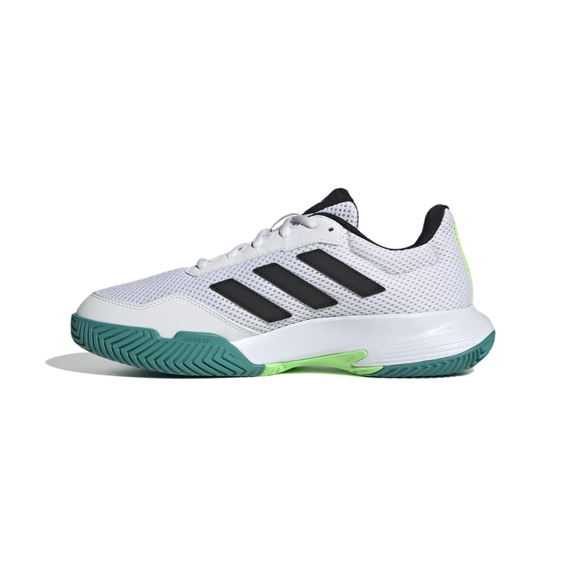 adidas Unisex's Court Spec 2 Tennis Shoes, FTWR White/core Black/Pure Teal, 7.5 UK