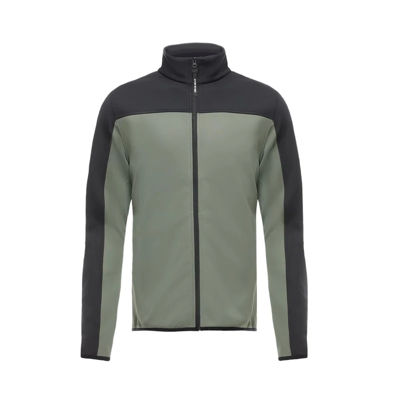 Dainese - Espera Full Zip Mid, Fleece Technical Jersey, Intermediate Layer for Ski and Snowboard, Man, Green Four, L