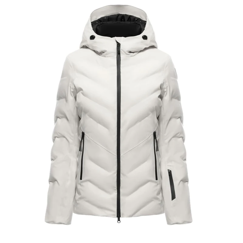 Dainese - Nova Aerosense-Dry Wmn Jacket, Ski Jacket with Warm Padding, Waterproof and Breathable, Woman, Lily-White, M