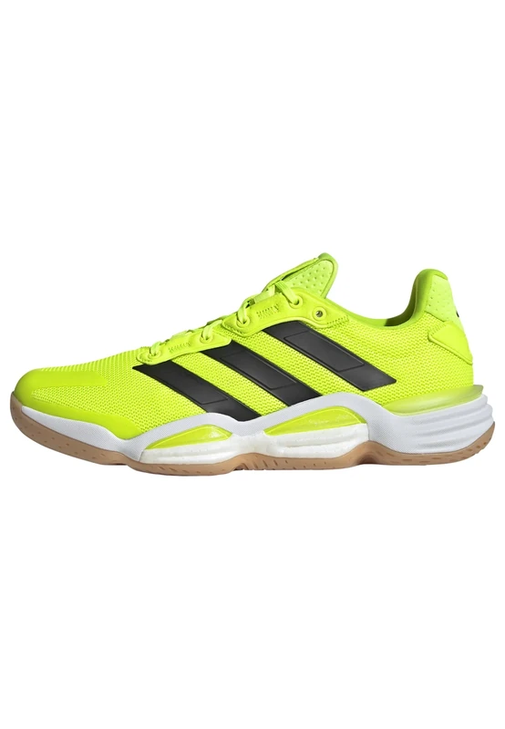 adidas Men's Stabil 16 Indoor Shoes Sports, Lucid Lemon/Carbon/Lucid Lemon, 12 UK