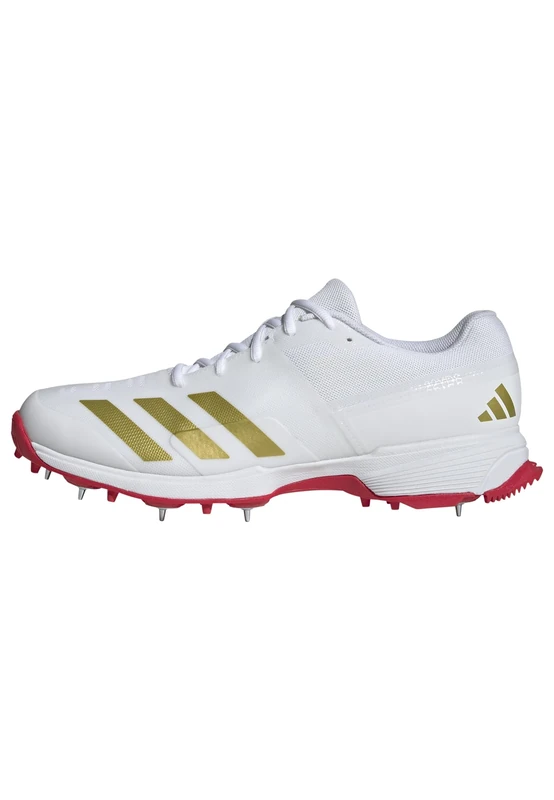 adidas Men's SL22 Cricket, FTWR White/Gold met./Pure Ruby, 7 UK