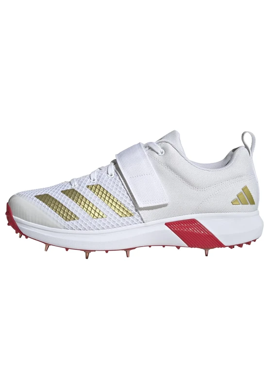 adidas Men's Adipower Vector, Cloud White/Gold Metallic/Pure Ruby, 6.5 UK