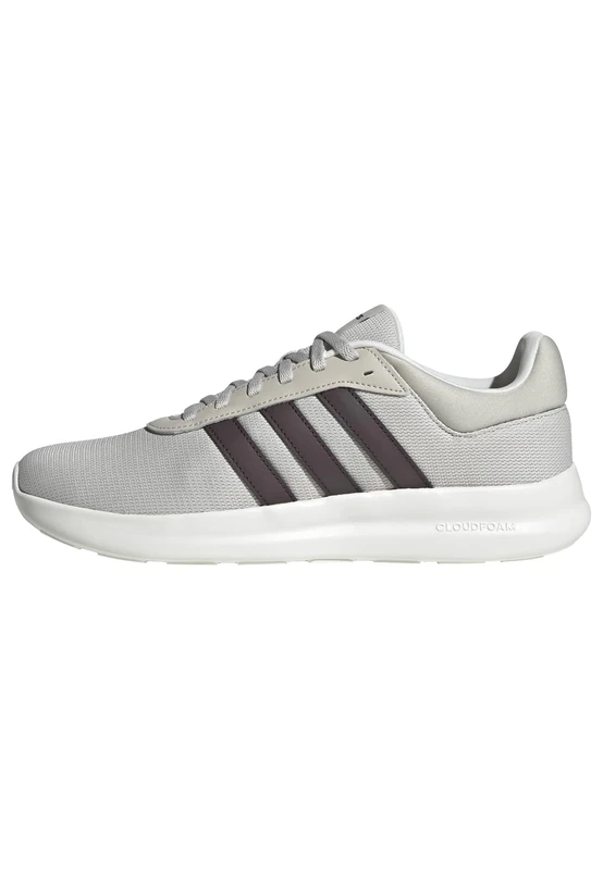 adidas Men's LITE Racer 4.0 Shoes, Wonder Alumina/Shadow Brown/core White, 12 UK