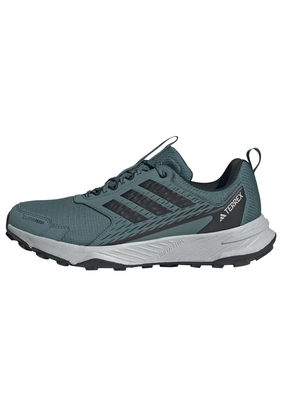 adidas Men's Terrex Tracefinder 2 Climaproof Trail Running Shoes, preloved Teal/core Black/semi Lucid Blue, 11.5 UK