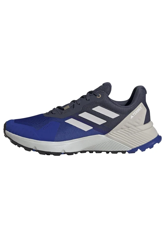 adidas Men's Terrex Soulstride Trail Running Shoes Trail Running Shoes, Semi Lucid Blue Grey One Wonder Alumina, 5.5 UK