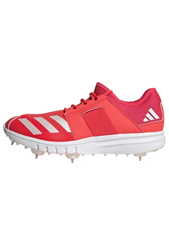 adidas Men's Howzat Spike Cricket Shoes, Lucid Red/Zero Metalic/Lucid Red, 8.5 UK