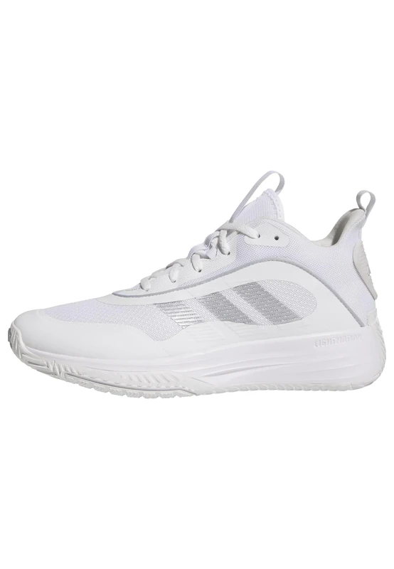 adidas Men's OWNTHEGAME 3.0 Shoes, FTWR White/Silver met./Grey one, 6 UK